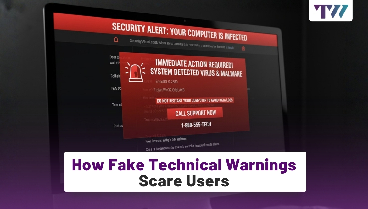 How Fake Technical Warnings Scare Users